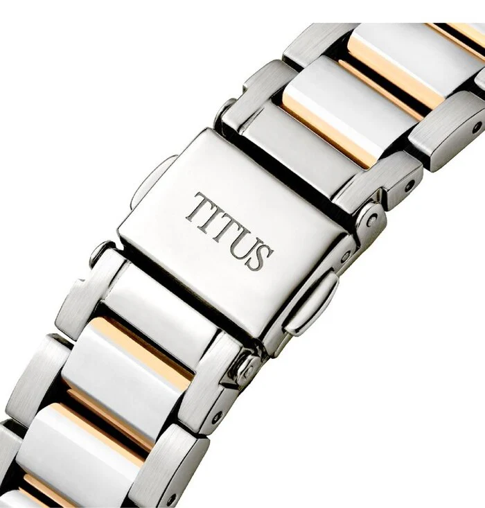 Devot Multi-Function with Day Night Indicator Quartz Stainless Steel Watch (W06-03262-002) - Image 4