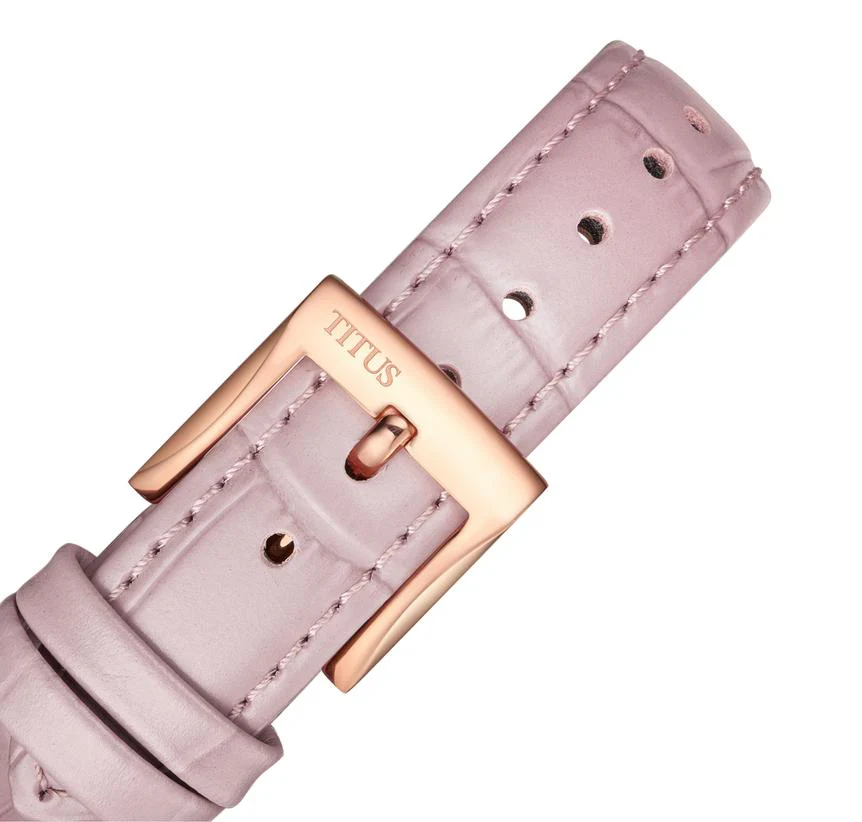 Devot Multi-function Day & Night Quartz Leather Watch W06-03263-006 - Image 4