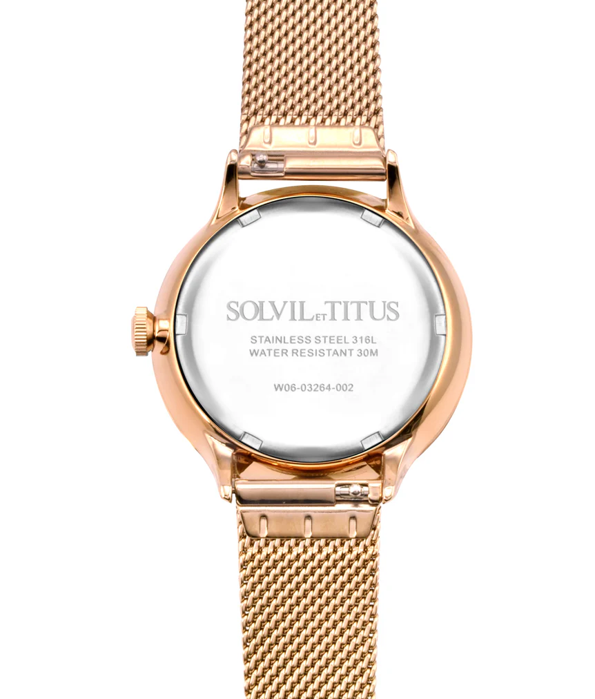 Interlude Multi-Function Quartz Stainless Steel Watch W06-03264-002 - Image 3