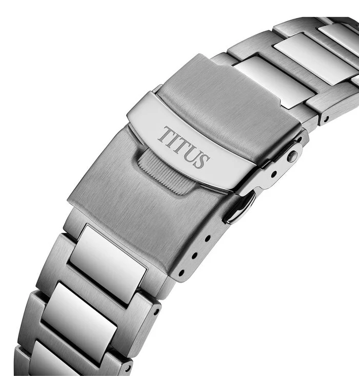 Modernist Chronograph Quartz Stainless Steel Watch (W06-03265-002) - Image 4
