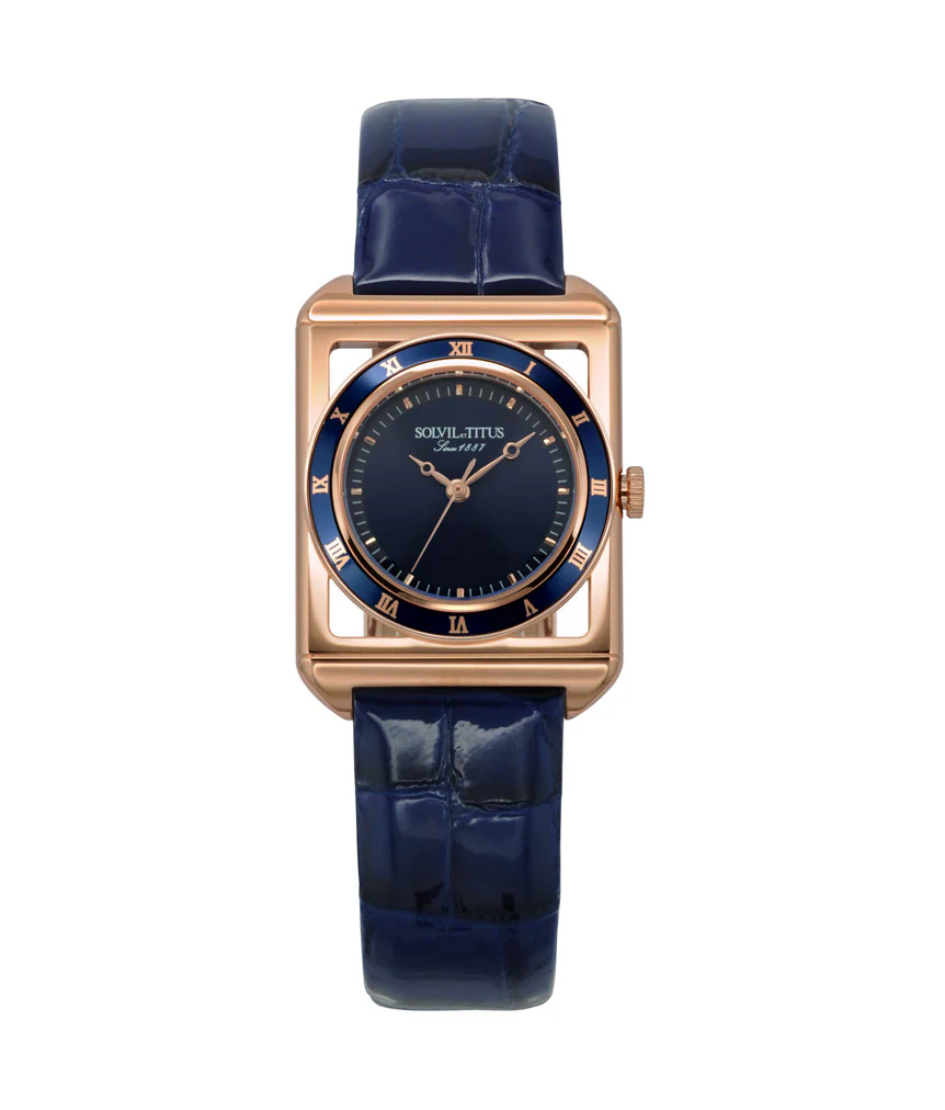 The Letter 3 Hands Quartz Leather Watch (W06-03266-003)