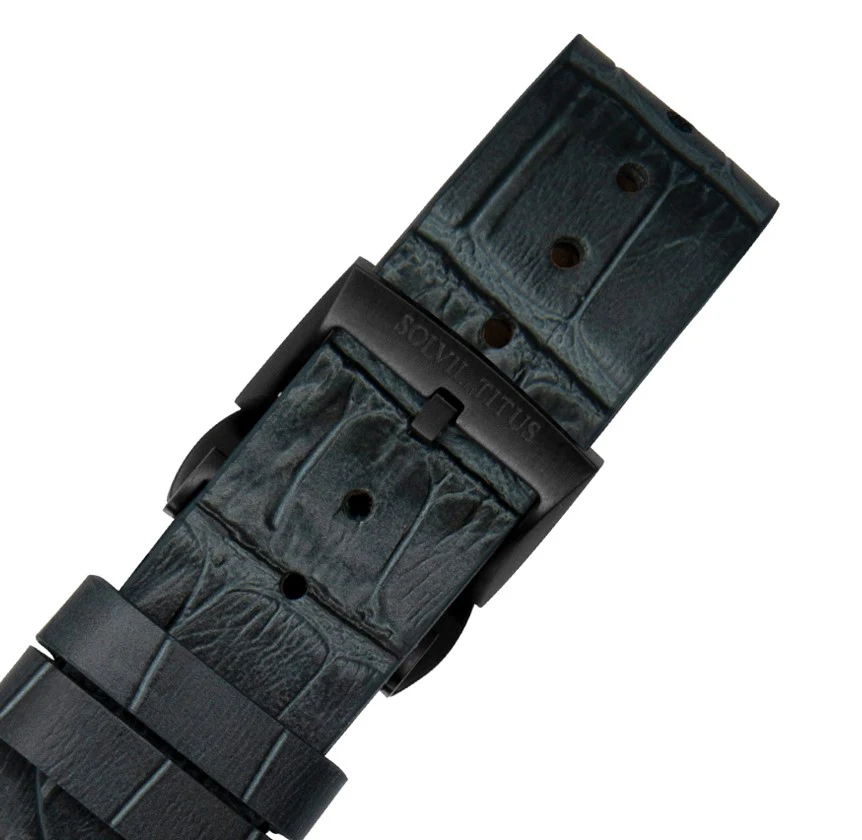 Barrique 3 Hands Mechanical Skeleton Leather Watch (W06-03268-006) - Image 4