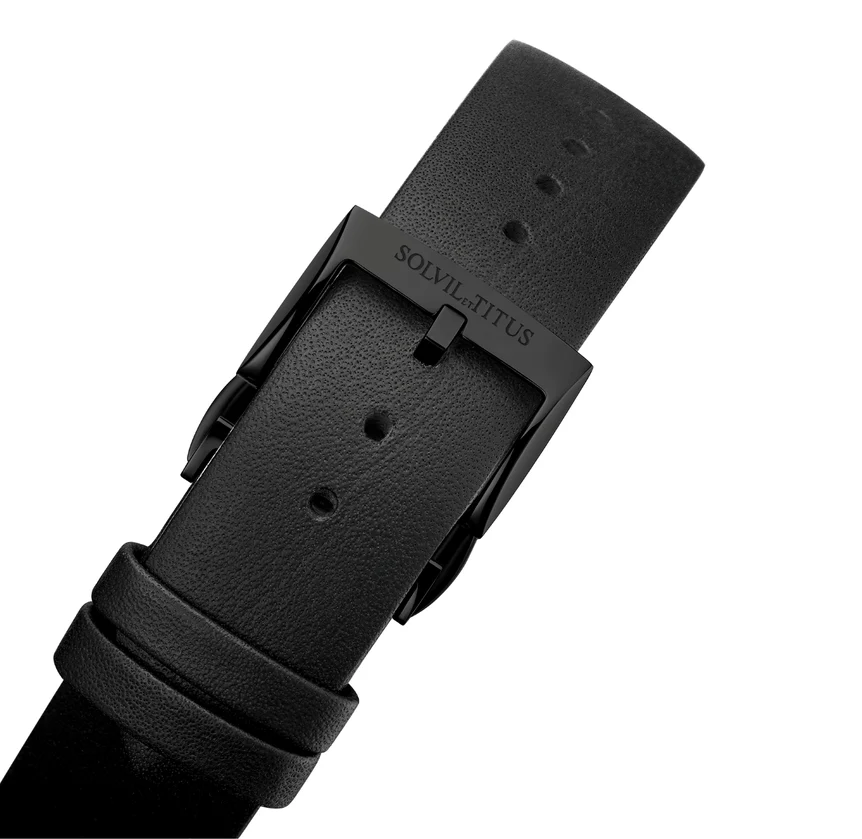 Enlight 3 Hands Mechanical Skeleton Leather Watch (W06-03277-008) - Image 4