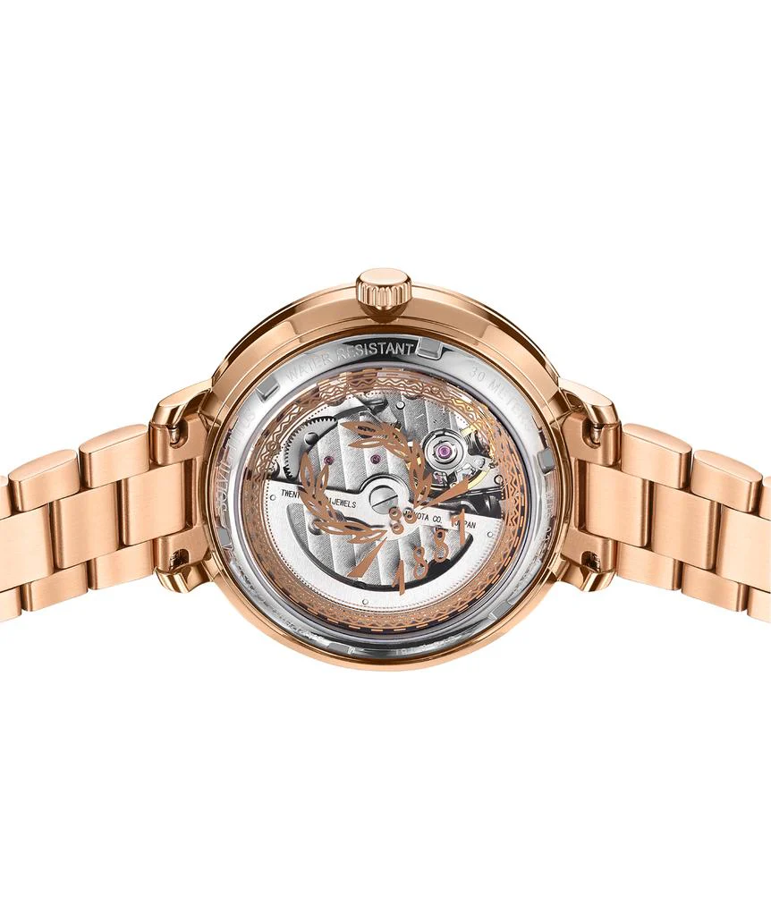 Enlight 3 Hands Mechanical Skeleton Stainless Steel Watch (W06-03278-003) - Image 3