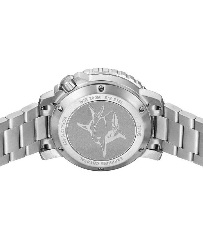 The Cape 3 Hands Mechanical Skeleton Stainless Steel Watch (W06-03279-002) - Image 3