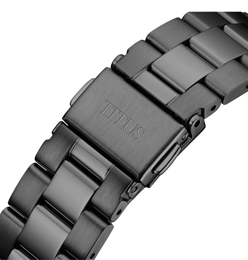 Aspira 3 Hands Mechanical Skeleton Stainless Steel Watch (W06-03281-007) - Image 4