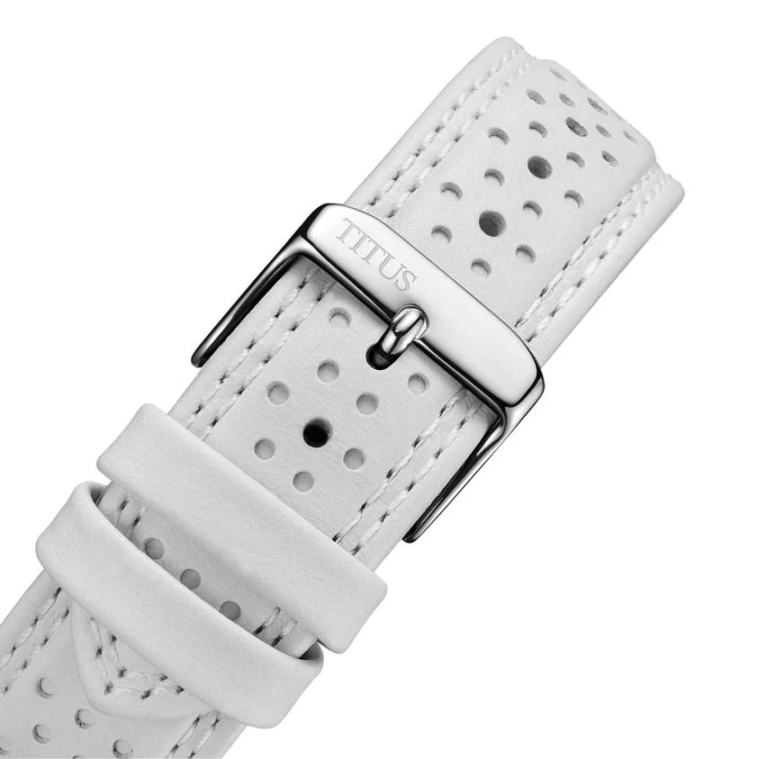 Modernist Chronograph Quartz Leather Watch (W06-03285-012) - Image 4
