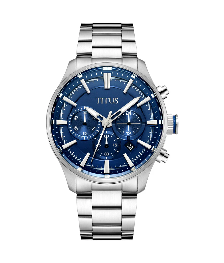 Saber Chronograph Quartz Stainless Steel Watch (W06-03287-002)