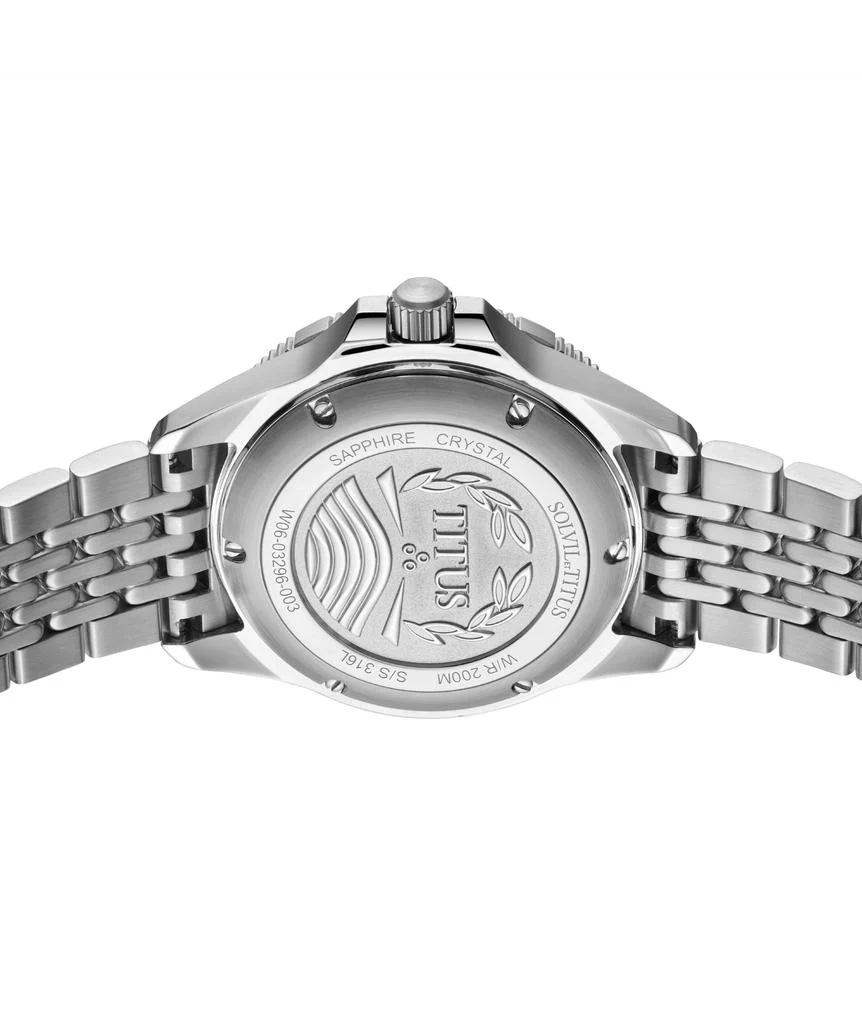 Valor 3 Hands Mechanical Skeleton Stainless Steel Watch (W06-03296-003) - Image 3