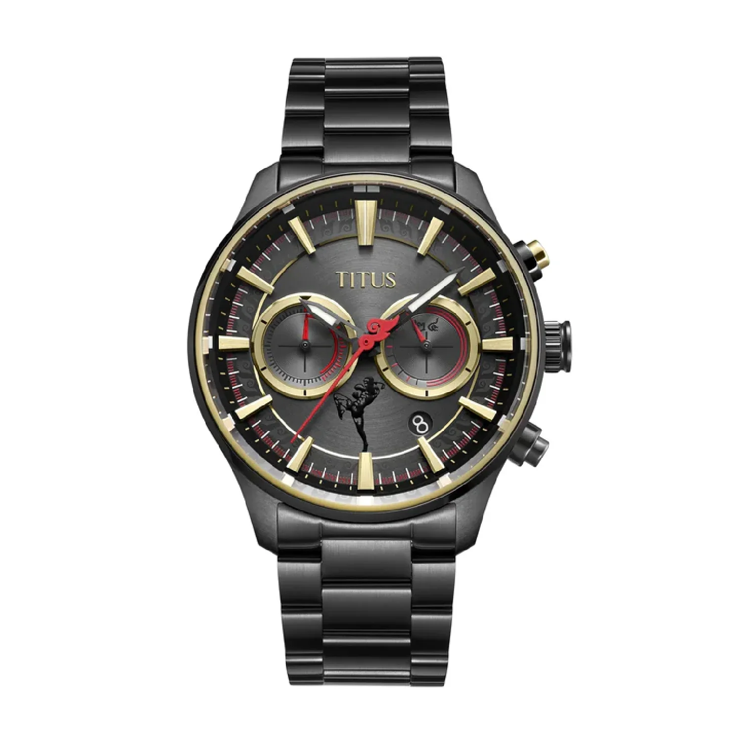 Saber "Muay Thai" Chronograph Quartz Stainless Steel Watch (W06-03307-001)