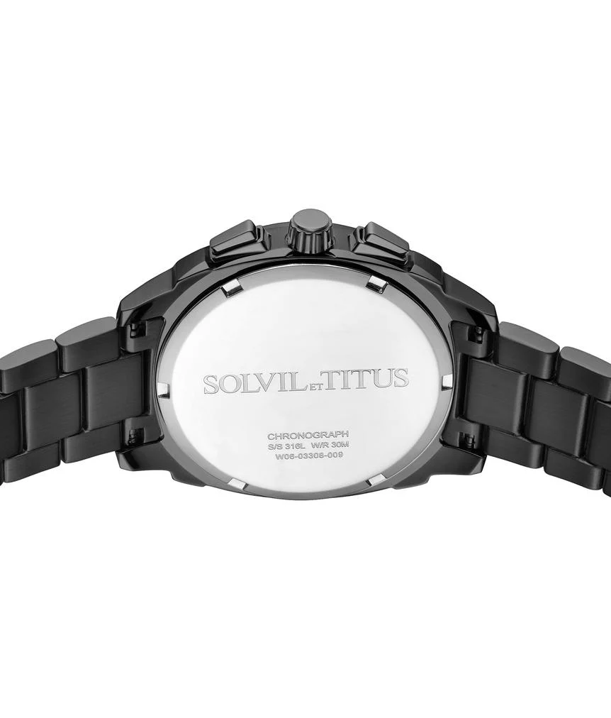 Modernist Chronograph Quartz Stainless Steel Watch (W06-03308-009) - Image 3