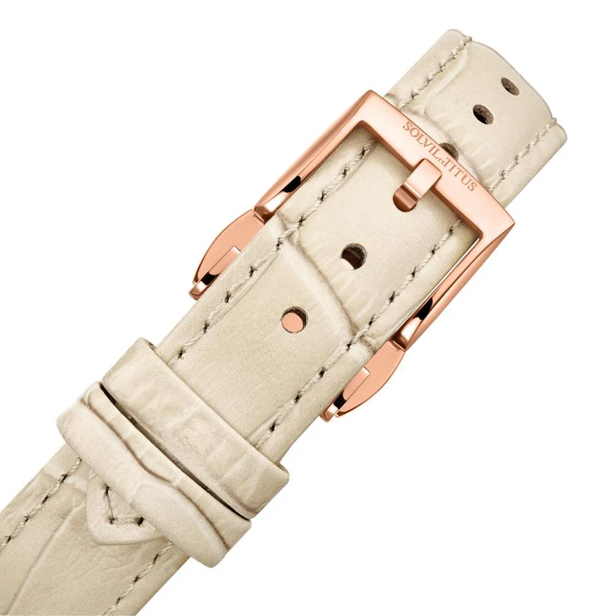 Classic 3 Hands Skeleton Mechanical Leather Watch (W06-03311-006) - Image 4