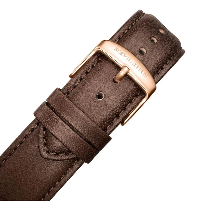 Barista Multi-Function with Day Night Indicator Quartz Leather Watch (W06-03323-004) - Image 4