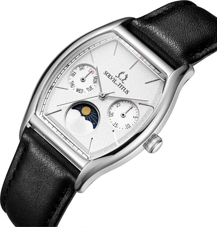 Barista Multi-Function with Day Night Indicator Quartz Leather Watch (W06-03324-001) - Image 2