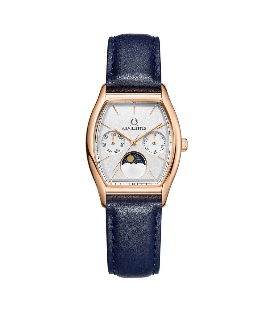 Barista Multi-Function with Day Night Indicator Quartz Leather Watch (W06-03324-003)