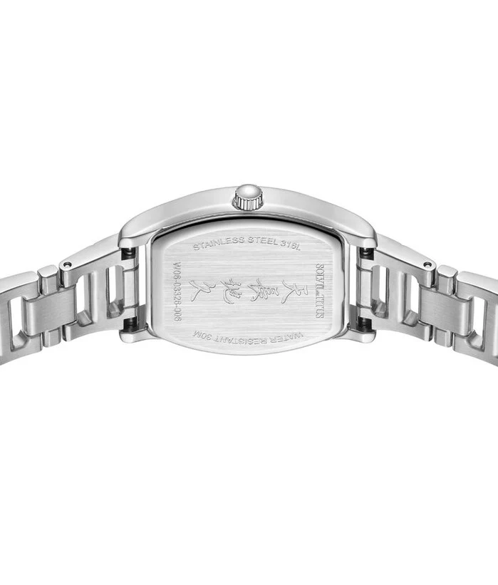 Barista 3 Hands Date Quartz Stainless Steel Watch (W06-03326-006) - Image 3