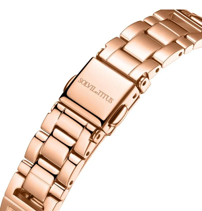 Barista 3 Hands Date Quartz Stainless Steel Watch (W06-03326-009) - Image 4
