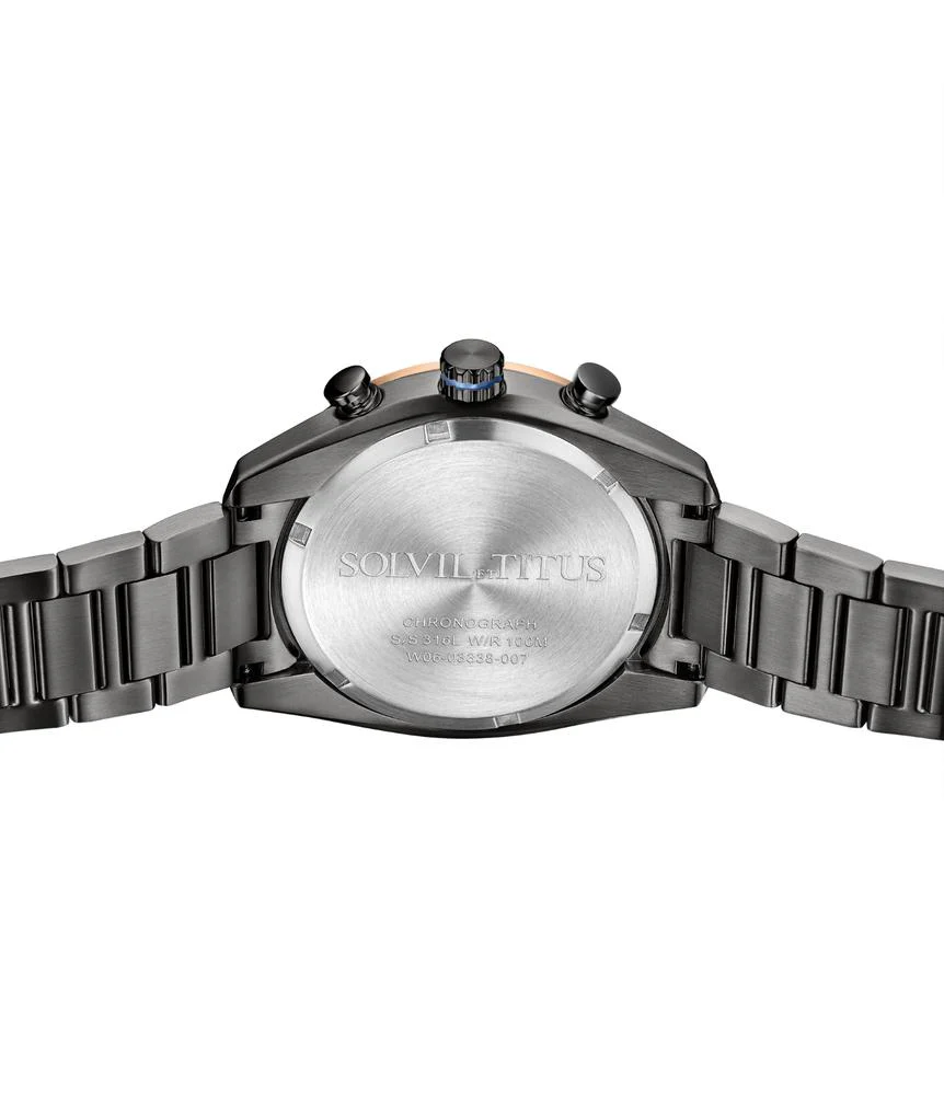 Modernist Chronograph Quartz Stainless Steel Watch W06-03338-007 - Image 3