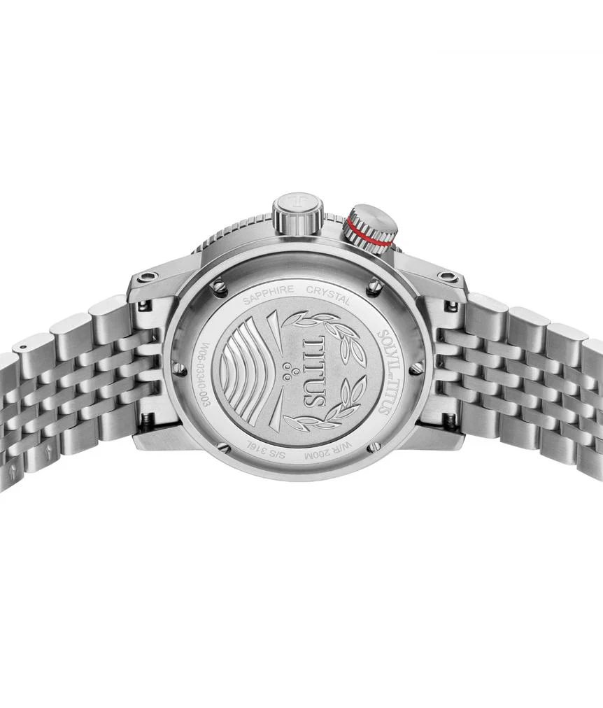Fort 3 Hands Date Mechanical Stainless Steel Watch  W06-03340-003 - Image 3