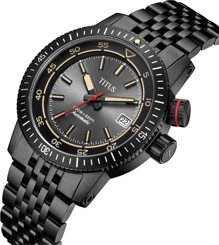 Fort 3 Hands Date Mechanical Stainless Steel Watch W06-03340-005 - Image 2