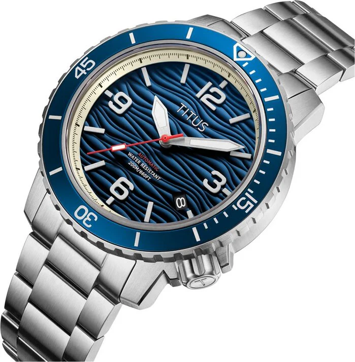 The Cape 3 Hands Date Automatic Stainless Steel Watch (W06-03341-002) - Image 2