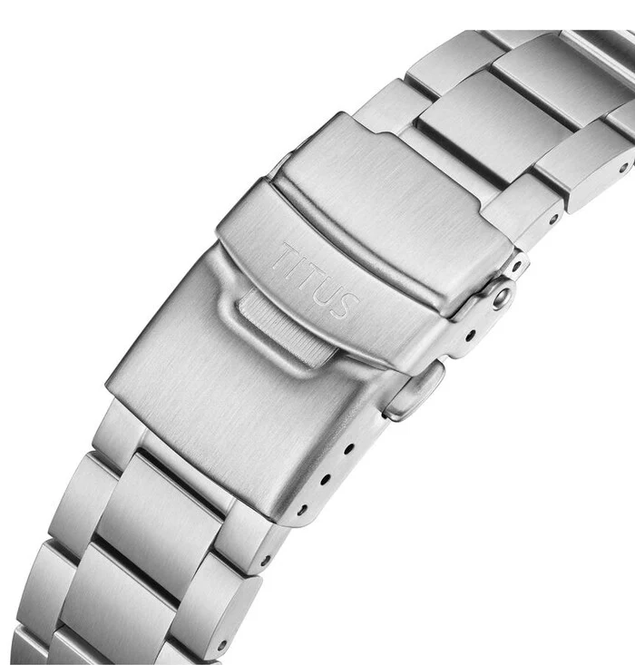The Cape 3 Hands Date Automatic Stainless Steel Watch (W06-03341-003) - Image 4