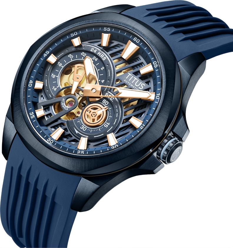 Quest Multi-Function Mechanical Silicone Watch  W06-03342-003 - Image 2