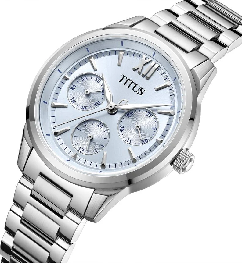 Fashionista Multi-Function Quartz Stainless Steel Watch W06-03346-001 - Image 2