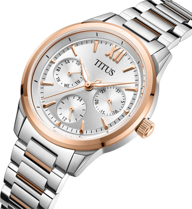 Fashionista Multi-Function Quartz Stainless Steel Watch W06-03346-004 - Image 2