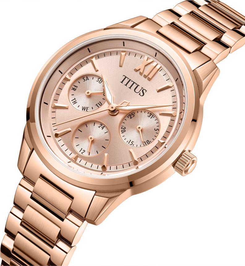 Fashionista Multi-Function Quartz Stainless Steel Watch W06-03346-005 - Image 2