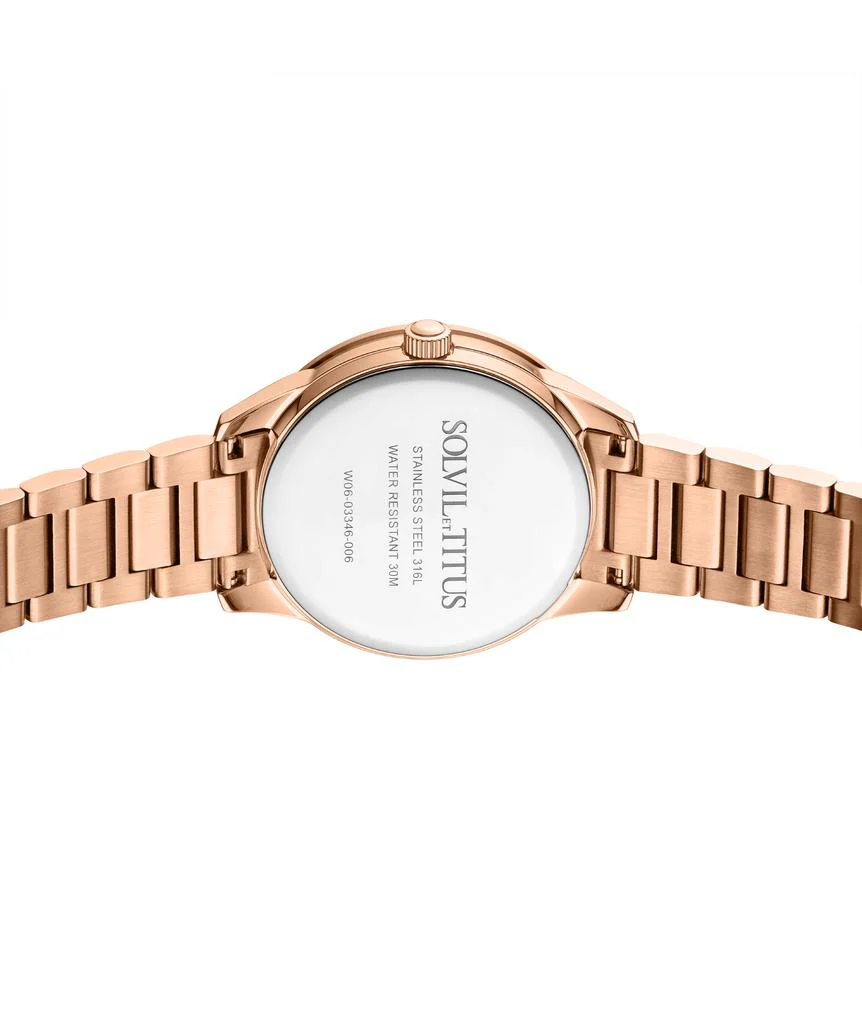 Fashionista Multi-Function Quartz Stainless Steel Watch W06-03346-006 - Image 3