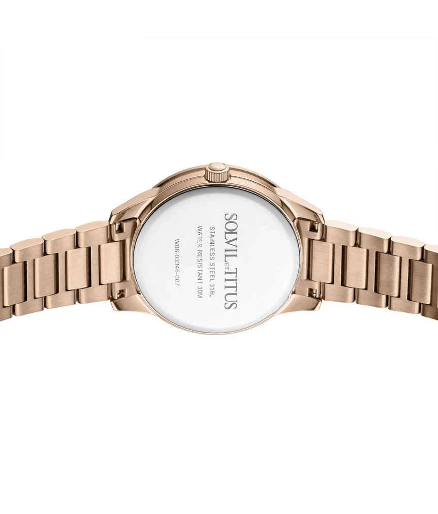 Fashionista Multi-Function Quartz Stainless Steel Watch  W06-03346-007 - Image 3