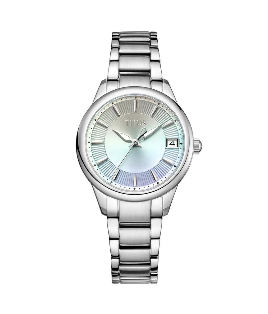 Fashionista 3 Hands Date Quartz Stainless Steel Watch W06-03373-001