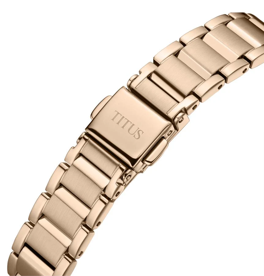 Fashionista 3 Hands Date Quartz Stainless Steel Watch W06-03373-004 - Image 4
