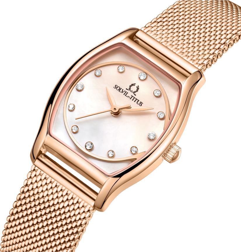 Barista 3 Hands Quartz Stainless Steel Watch W06-03384-008 - Image 2