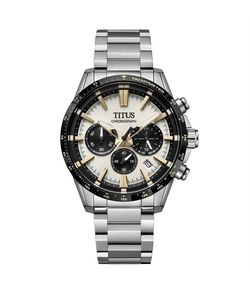 Saber Chronograph Quartz Stainless Steel Watch  W06-03401-004