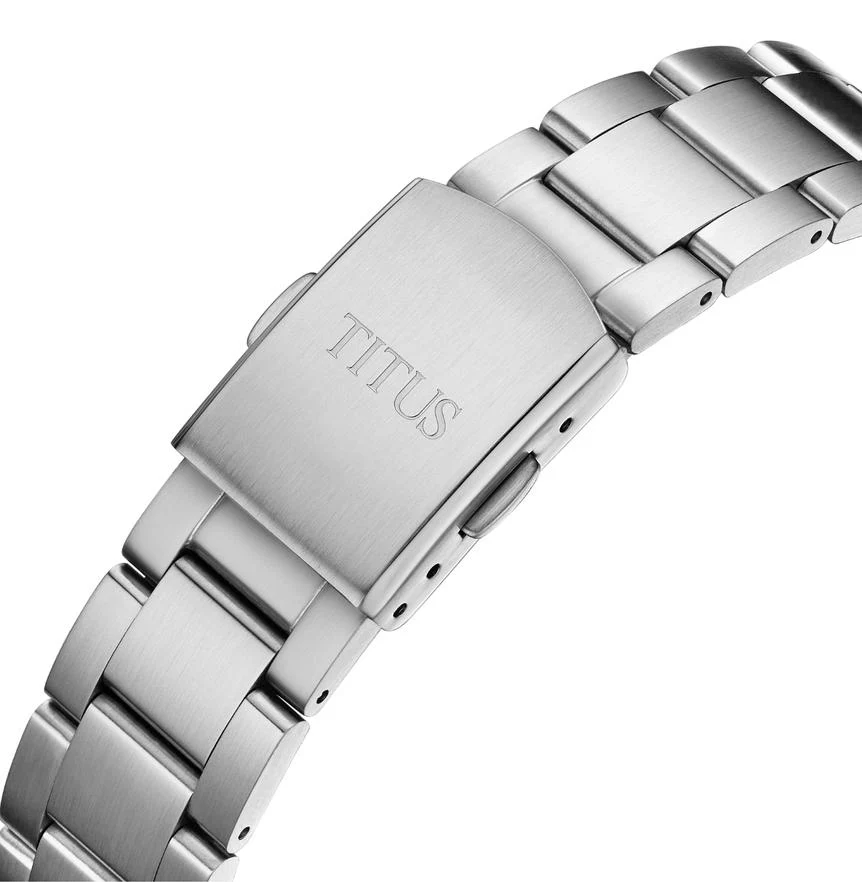 Cervus 3 Hands Mechanical Stainless Steel Watch W06-03403-003 - Image 4