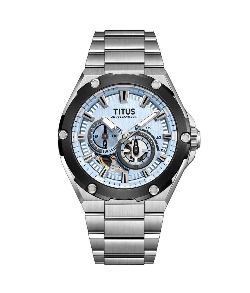 Voyager Multi-Function Mechanical Stainless Steel Watch W06-03410-001