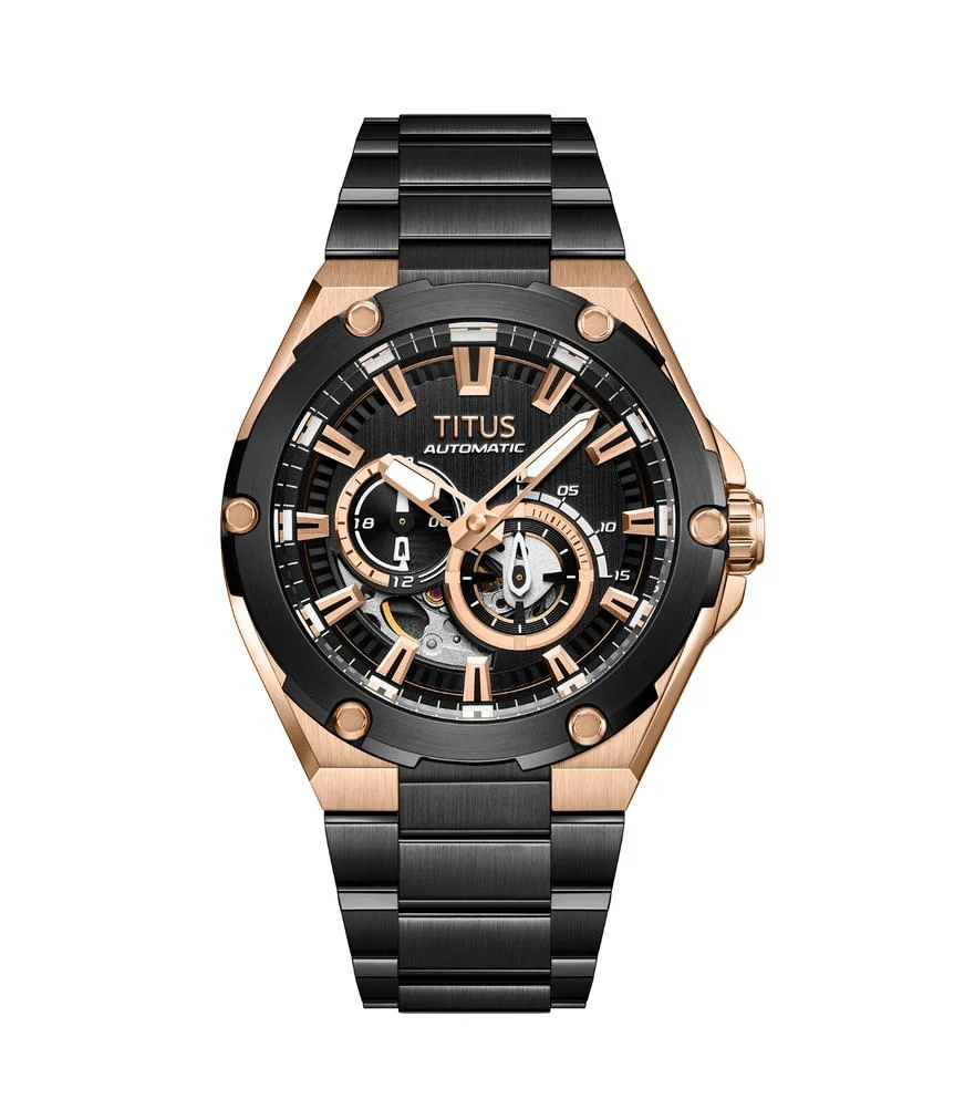 Voyager Multi-Function Mechanical Stainless Steel Watch W06-03410-003