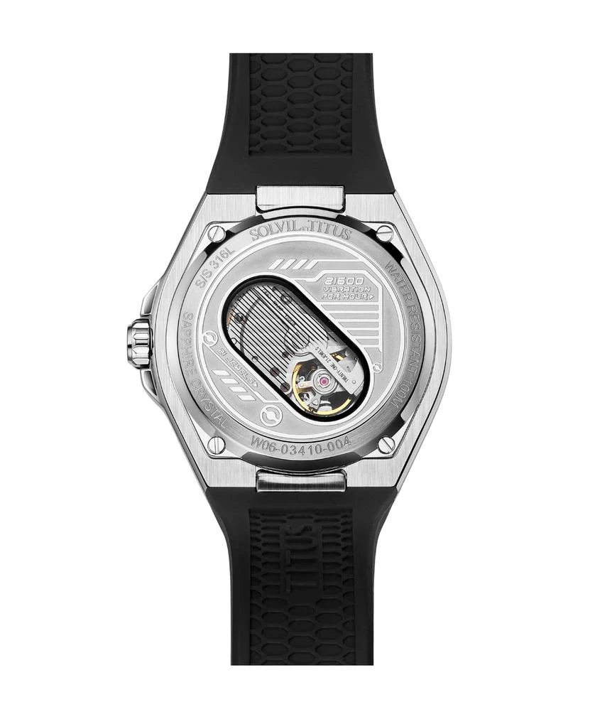 Voyager Multi-Function Mechanical Stainless Steel Watch  W06-03410-004 - Image 3