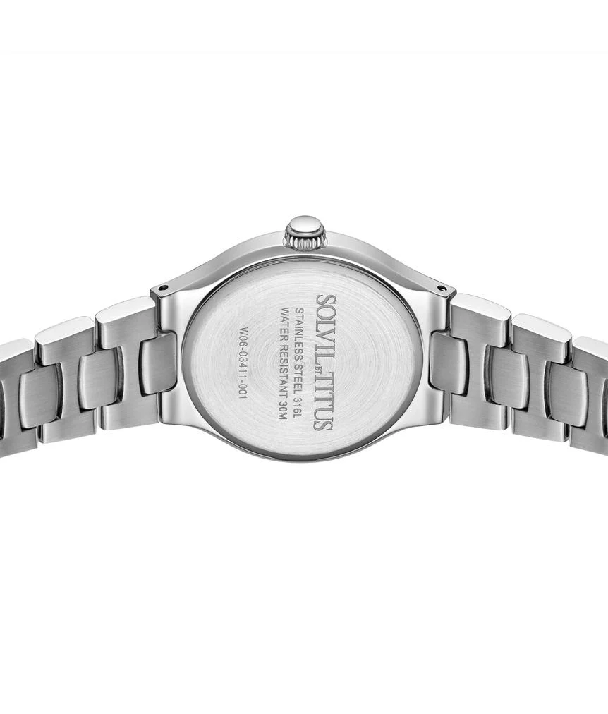 Fair Lady 3 Hands Quartz Stainless Steel Watch W06-03411-001 - Image 3