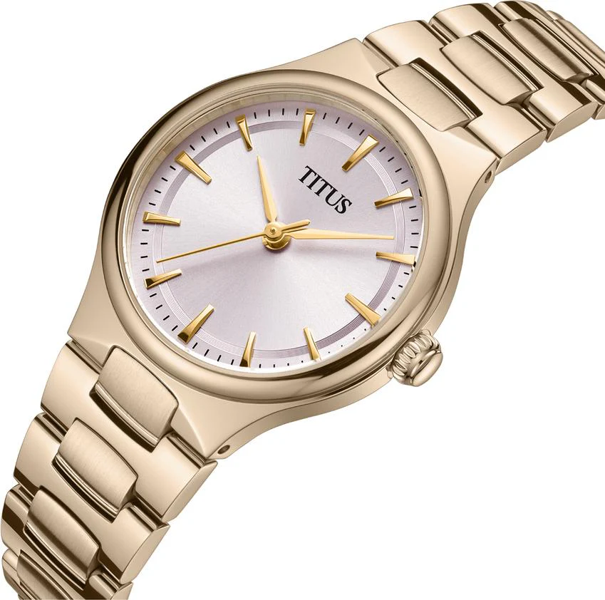 Fair Lady 3 Hands Quartz Stainless Steel Watch W06-03411-005 - Image 2
