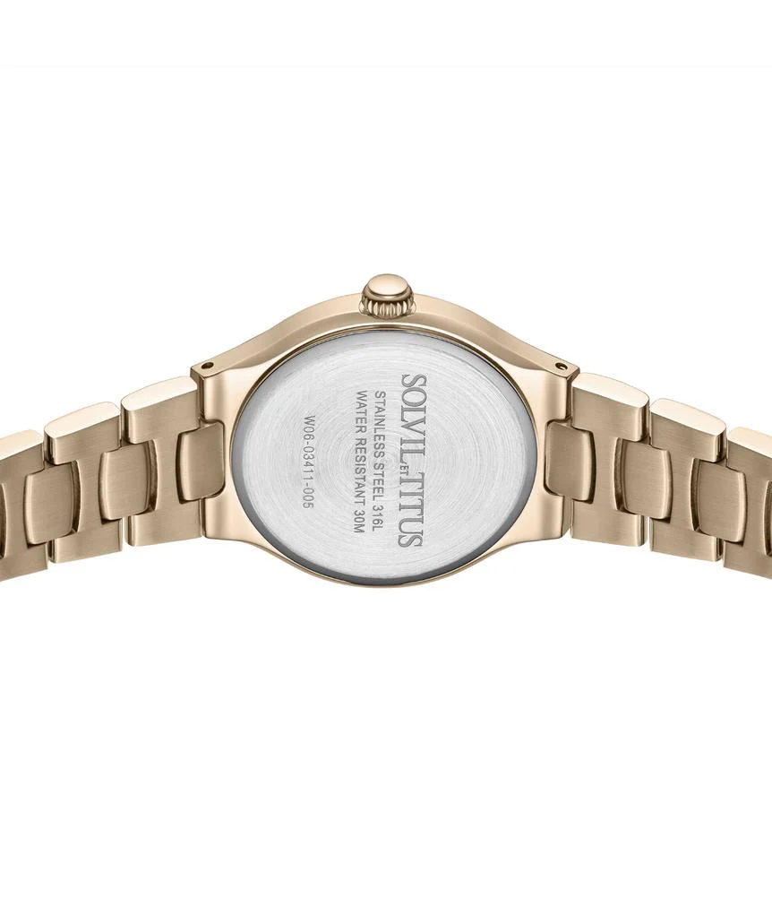 Fair Lady 3 Hands Quartz Stainless Steel Watch W06-03411-005 - Image 3