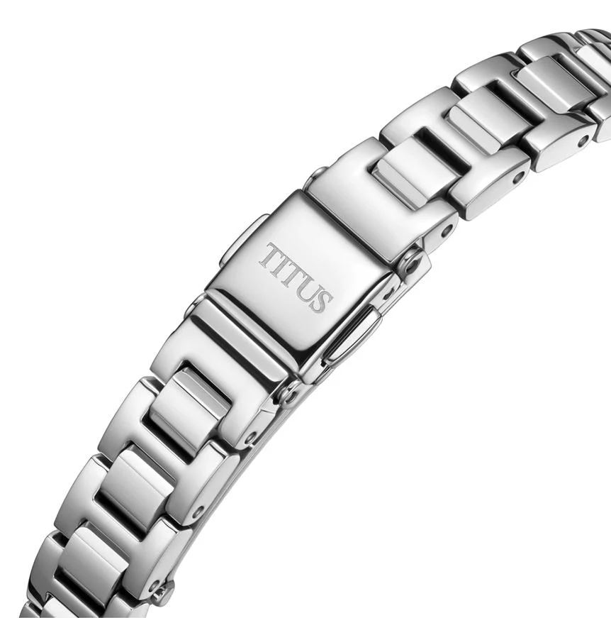 Fair Lady 3 Hands Quartz Stainless Steel Watch W06-03412-001 - Image 3