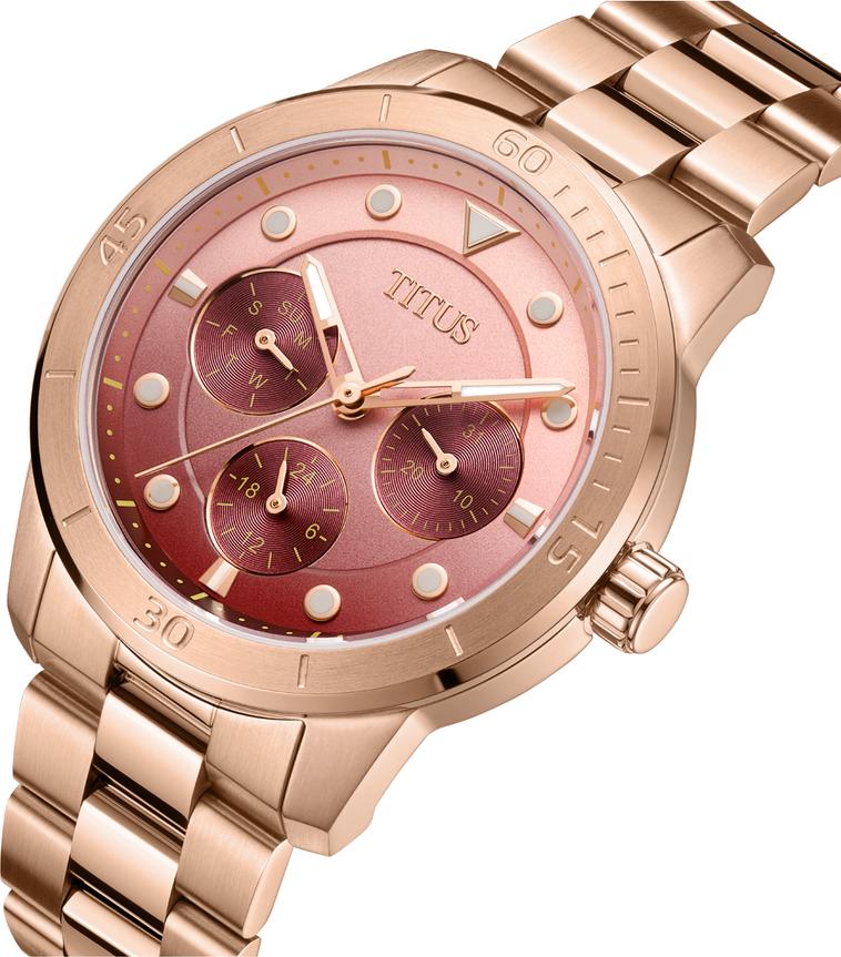 Aspira Multi-Function Quartz Stainless Steel Watch W06-03413-005 - Image 2