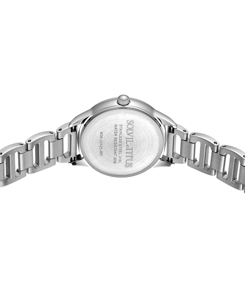 Fashionista 3 Hands Quartz Stainless Steel Watch W06-03425-001 - Image 3