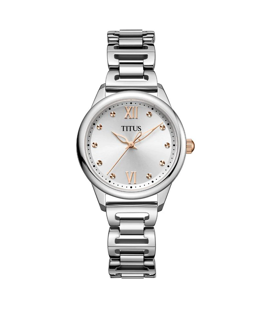 Fashionista 3 Hands Quartz Stainless Steel Watch  W06-03425-002