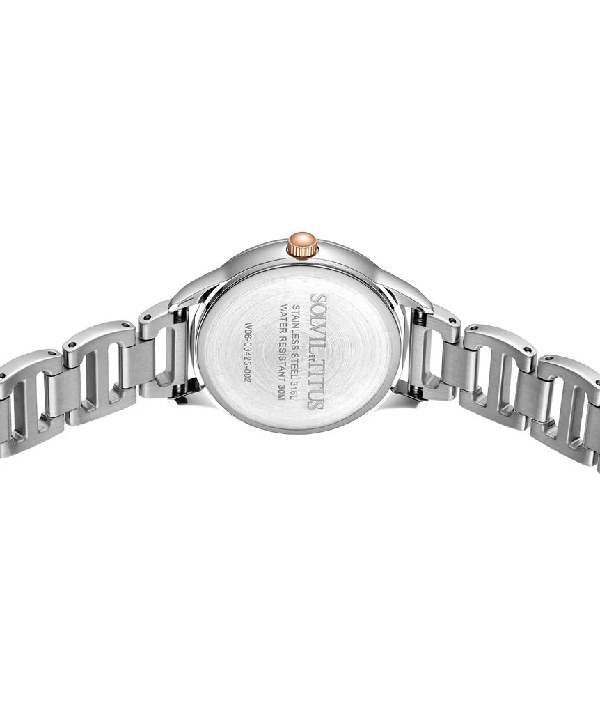 Fashionista 3 Hands Quartz Stainless Steel Watch  W06-03425-002 - Image 3